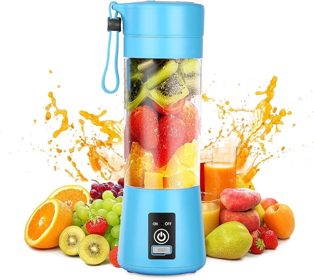 Portable USB Rechargeable Smoothie Blender Bottle - Image 2